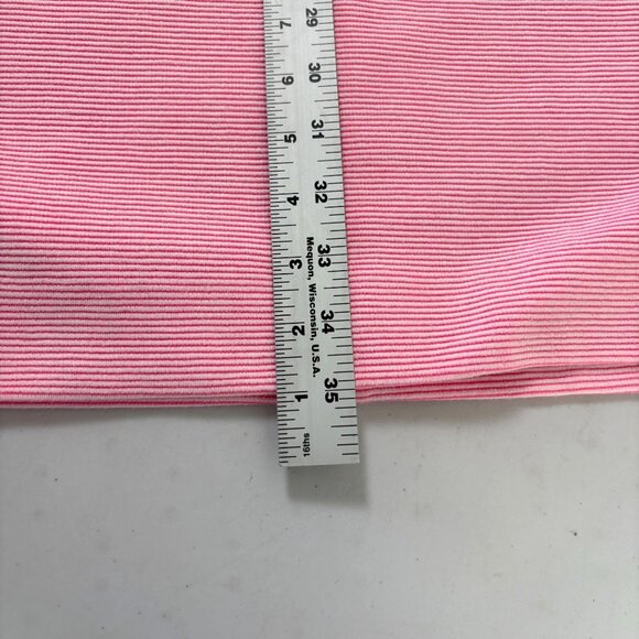 Lilly Pulitzer Tisbury Sleeveless Shift Dress Size L Pink Stripe V Neck Preppy - Picture 9 of 10
